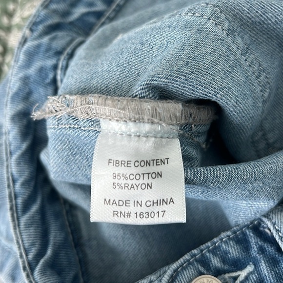 Princess Polly Calcetto Wide Leg High Waist Denim Jean Size 4 - Picture 12 of 16